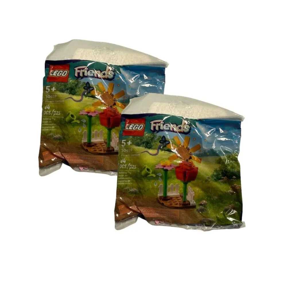 Lego Friends Flower Garden Polybag Set 2pk